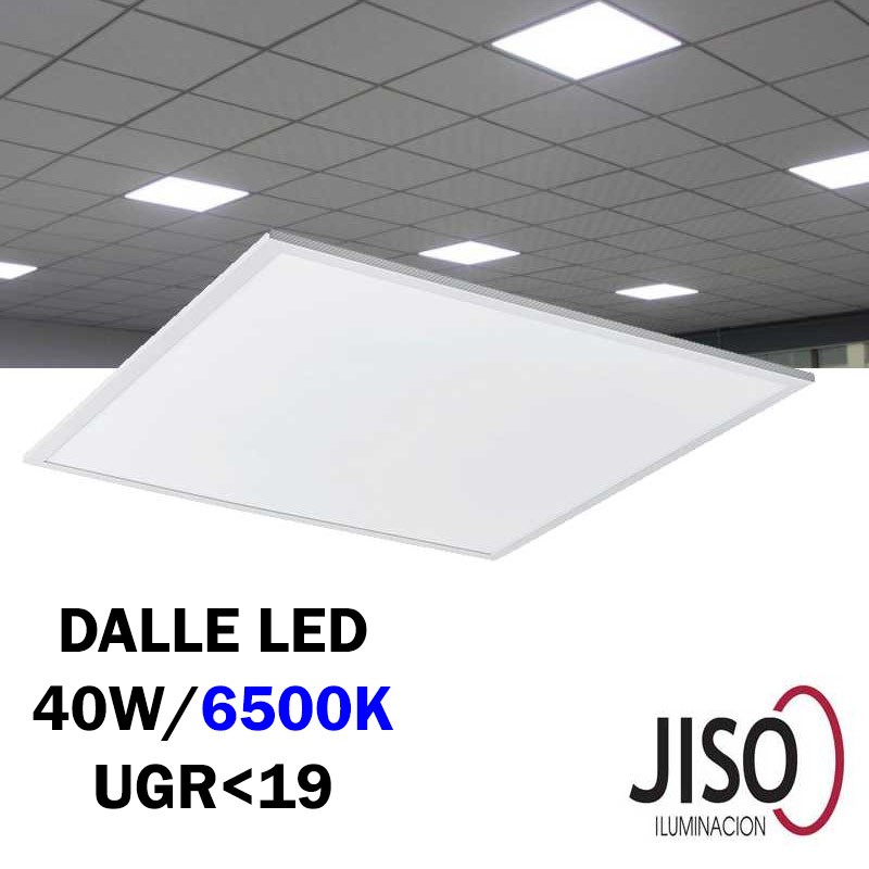 Dalle LED 40W Lumière du jour 6500K - JISO 32440-2986-90