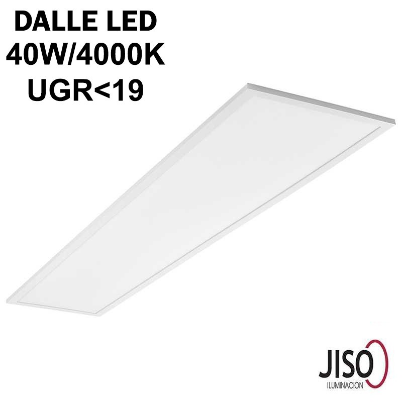 Dalle LED rectangulaire 40W - JISO 1200x300