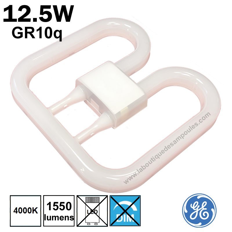 Ampoule LED GR10q 12.5W 4000K - Ballast électronique