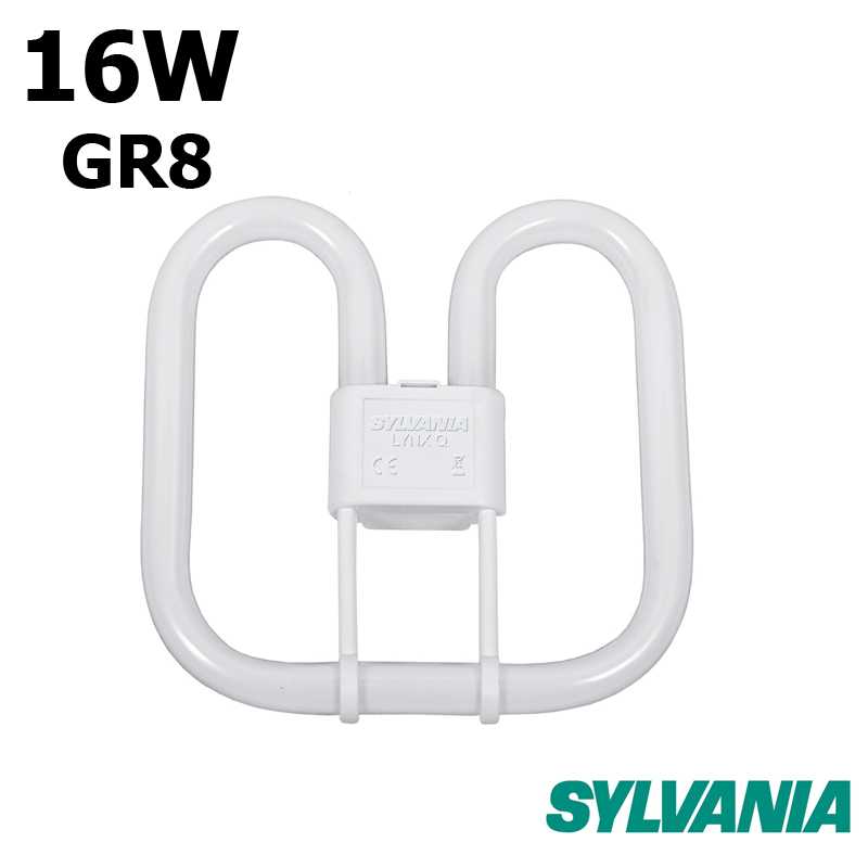 GR8 Square Compact 2D CFL Lamp 16W 835 Economie d'énergie, lumière vibrante  lampe à économie, Osram