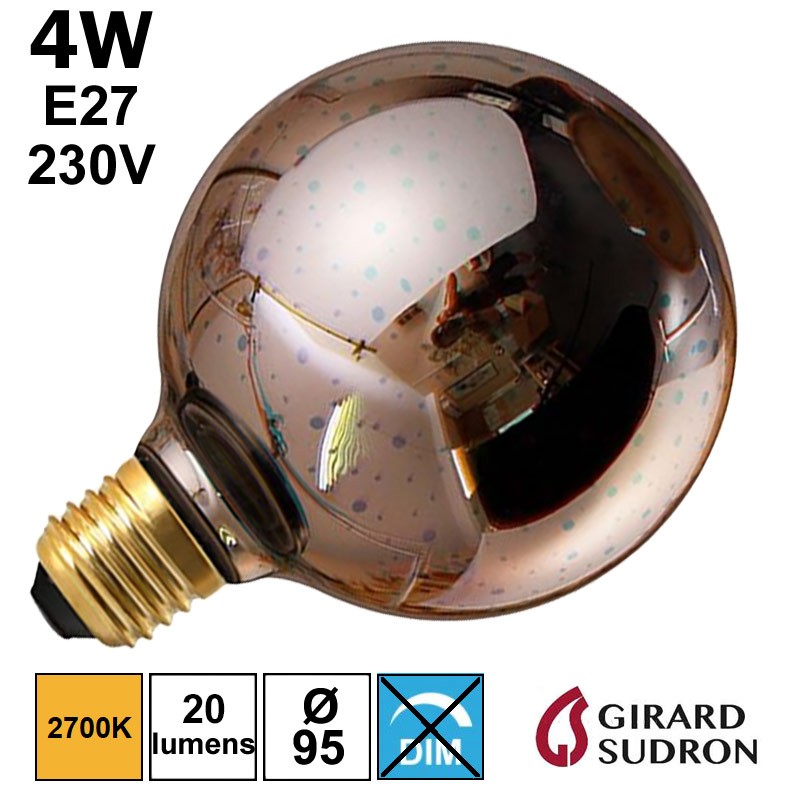 GIRARD SUDRON 16015 - Ampoule déco COSMOS 4W E27 230V