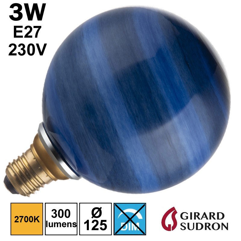 Ampoule déco globe terre 3W E27 230V