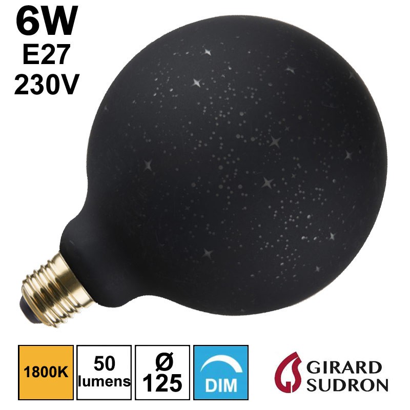 Ampoule Globe constellation 6W E27 230V - GIRARD SUDRON 719048