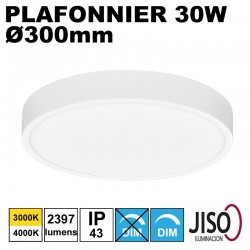 JISO 26330 - Plafonnier rond 30W