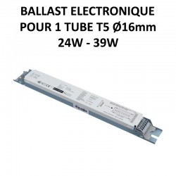 Alimentation tube fluorescent 24W, 39W - Ballast électronique