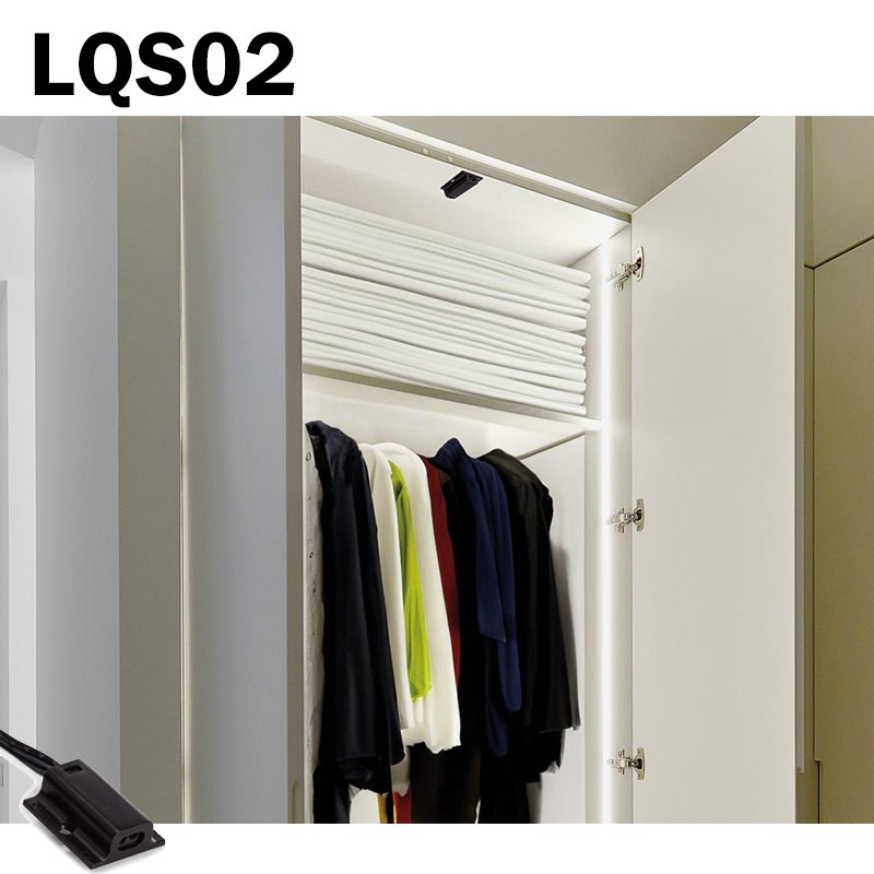Installation capteur IR apparent pour ruban LED dans un placard
