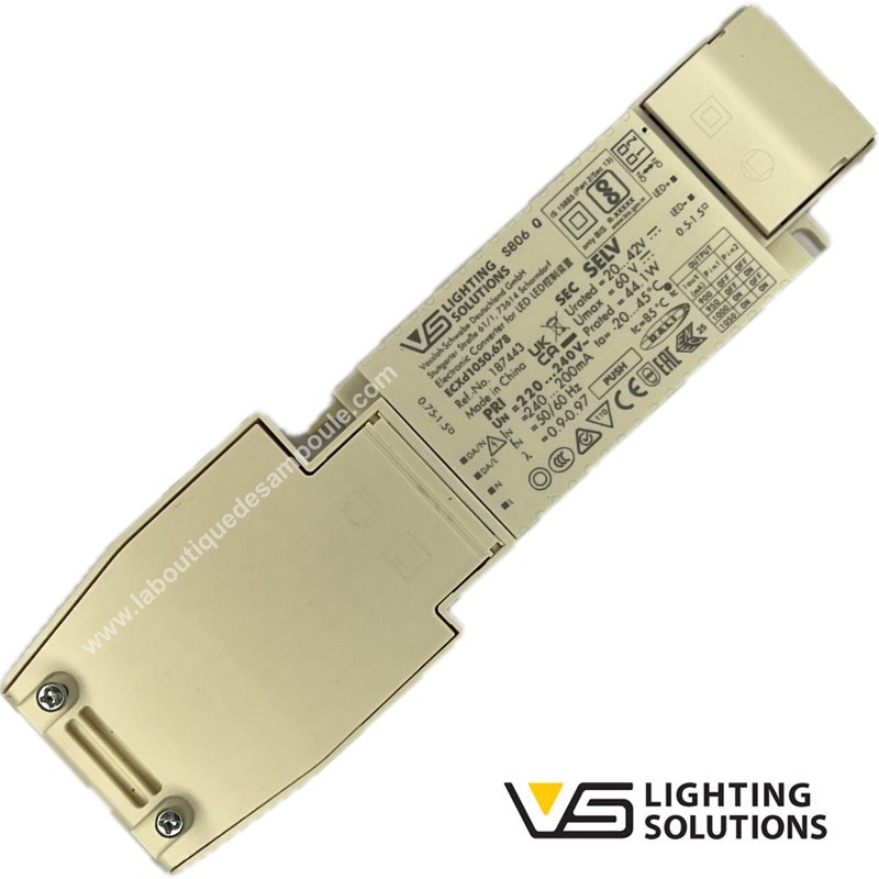 Alimentation gradable DALI 2 pour dalle LED -  VOSSLOH 187443