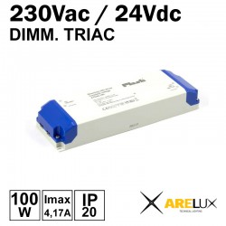 Transformateur dimmable TRIAC 24Vdc 100W - FLASH