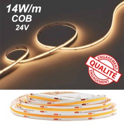Bandes LED COB 14W JISO 80014 - Ligne de lumière continue