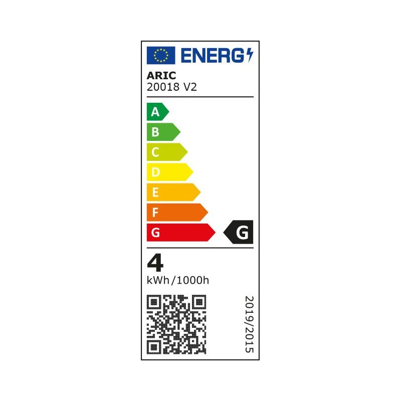Classe énergétique ampoule ARIC 20018