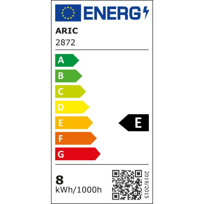Classe énergétique ampoule ARIC 2872