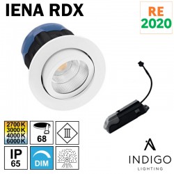 Spot LED encastré orientable de plafond INDIGO IENA RDX