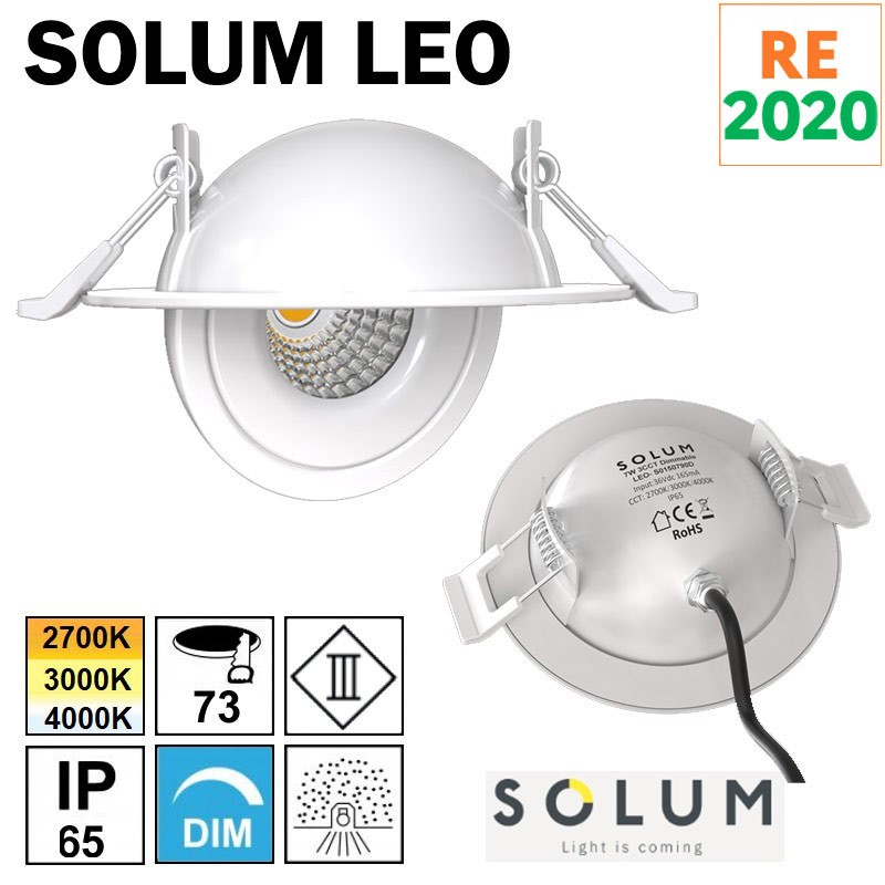 SOLUM Léo spot orientable IP65