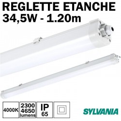 Réglette LED étanche 1.20m - SYLVANIA START Waterproof 35W