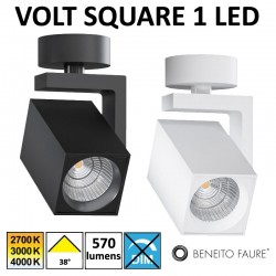 Plafonnier ou applique BENEITO VOLT SQUARE 1
