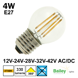 Ampoule sphérique 12V-24V-28V-32V-42V - BAILEY 145612