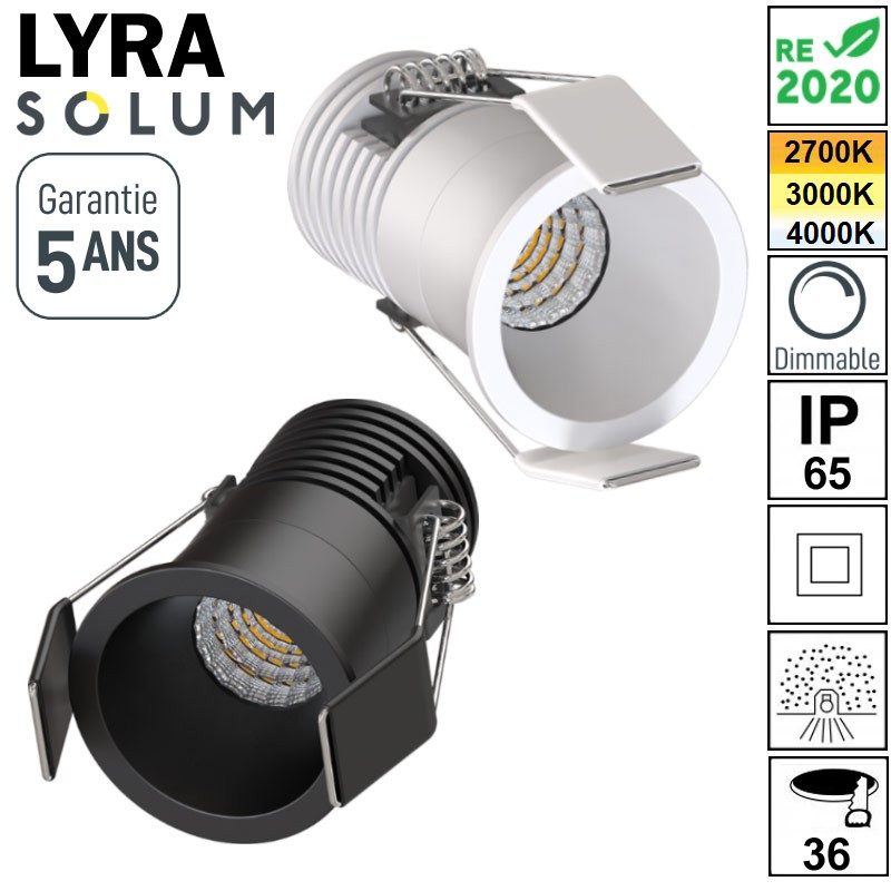 SOLUM LYRA - Mini spot de plafond