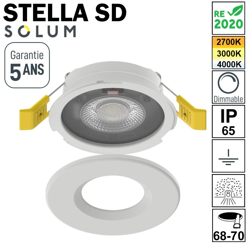 Spot avec collerette détachable - SOLUM STELLA