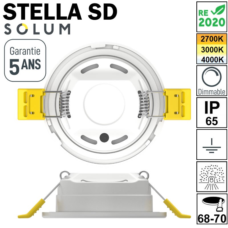 Spot de faible épaisseur - SOLUM STELLA