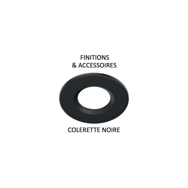 SOLUM STELLA collerette noire