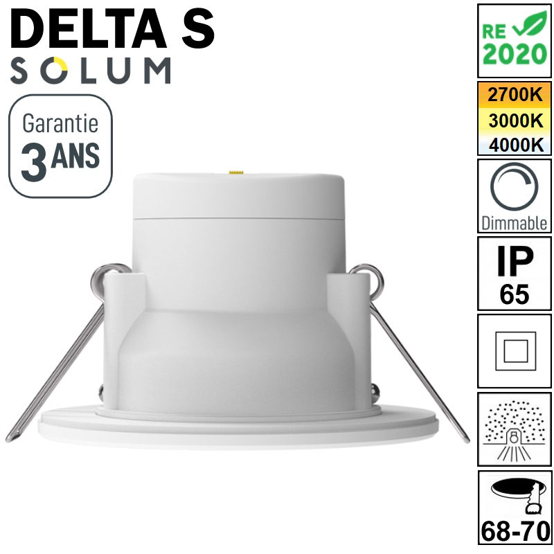 Spot SOLUM DELTA S vue de coté