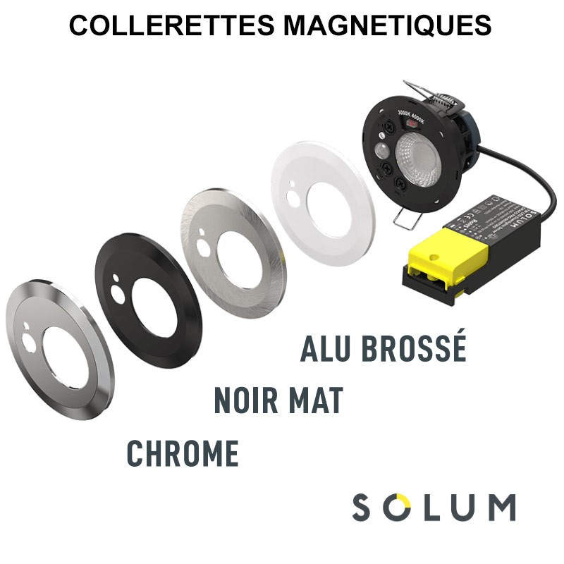 SOLUM DRACO collerettes interchangeables
