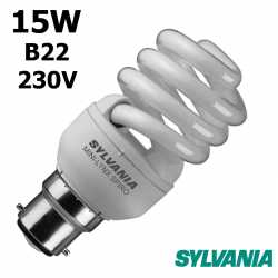 SYLVANIA SPIRALE 15W B22