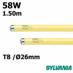 SYLVANIA 58W T8 JAUNE