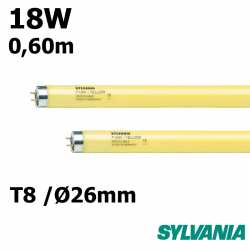 SYLVANIA 18W T8 JAUNE