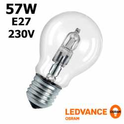 Ampoule eco-halogène 57W E27 230V RADIUM OSRAM