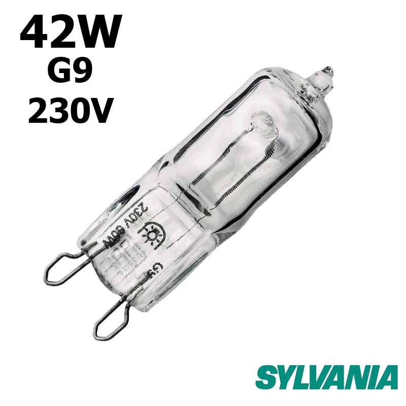 Ampoule eco-halogène 42W G9 230V