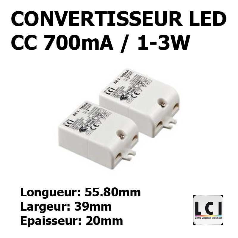 DRIVER 700mA 1-3W LCI 1711020 DRIVER 700mA 1-3W LCI 1711020