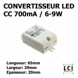 CONVERTISSEUR LED 9W 700mA