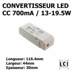 CONVERTISSEUR LED 20W 700mA