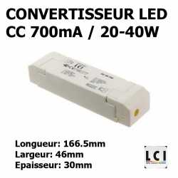 CONVERTISSEUR LED 40W 700mA