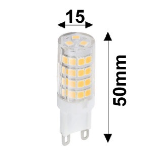 Dimensions LED G9 FARO