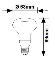 Ampoule réflecteur LED PAR20 DURALAMP
