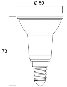 Spot LED SYLVANIA RefLED PAR16 E14