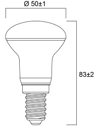 Spot LED SYLVANIA R50
