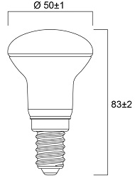 Spot LED SYLVANIA R50