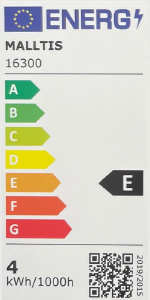 Classe énergétique ampoule flamme géante LED E14