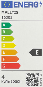 Classe énergétique ampoule flamme géante LED E27