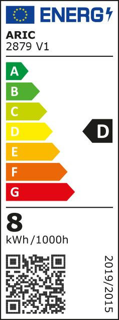 Classe énergétique tube ARIC 2879