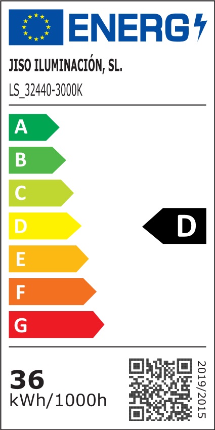 Classe énergétique Dalle LED 32440-2983-90