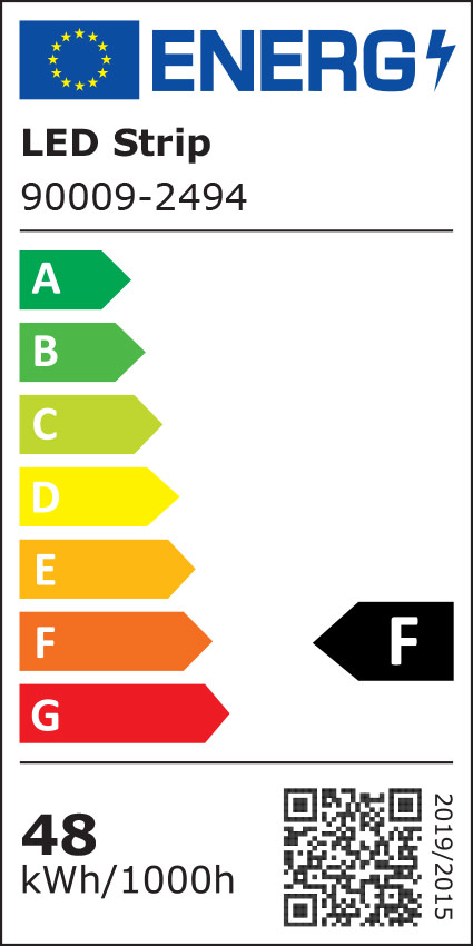 Classe énergétique ruban LED JISO 900092494