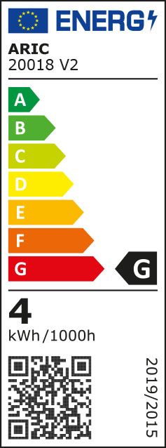 Classe énergétique ampoule ARIC 20018