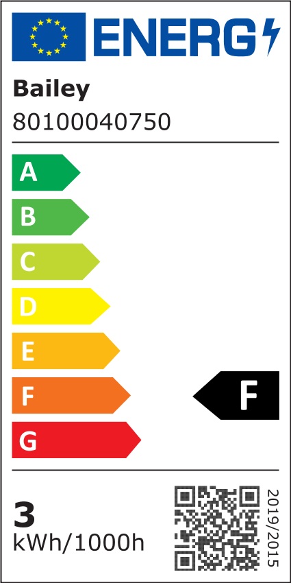 Classe énergétique ampoule bailey 80100040750