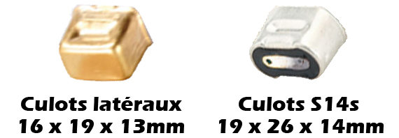 Culot S14s et culots latéraux