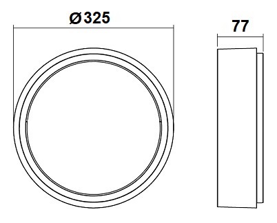 dimensions hublot rond SG Frame Round Maxi