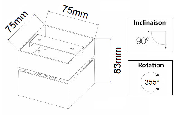 Dimensions BENEITO Mini Rubyc